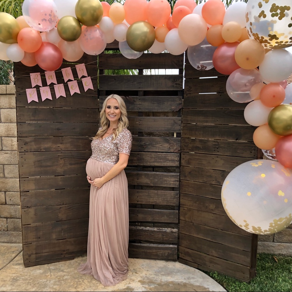 ASOS Maya Maternity Bridesmaid maxi dress